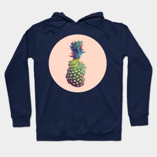 Glitchy style pineapple Hoodie